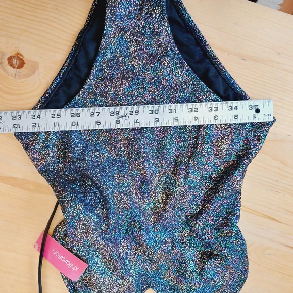 🎀 3/$30 NWT! One Piece bathing suit Multi Color Rainbow (3325) - Picture 8 of 9